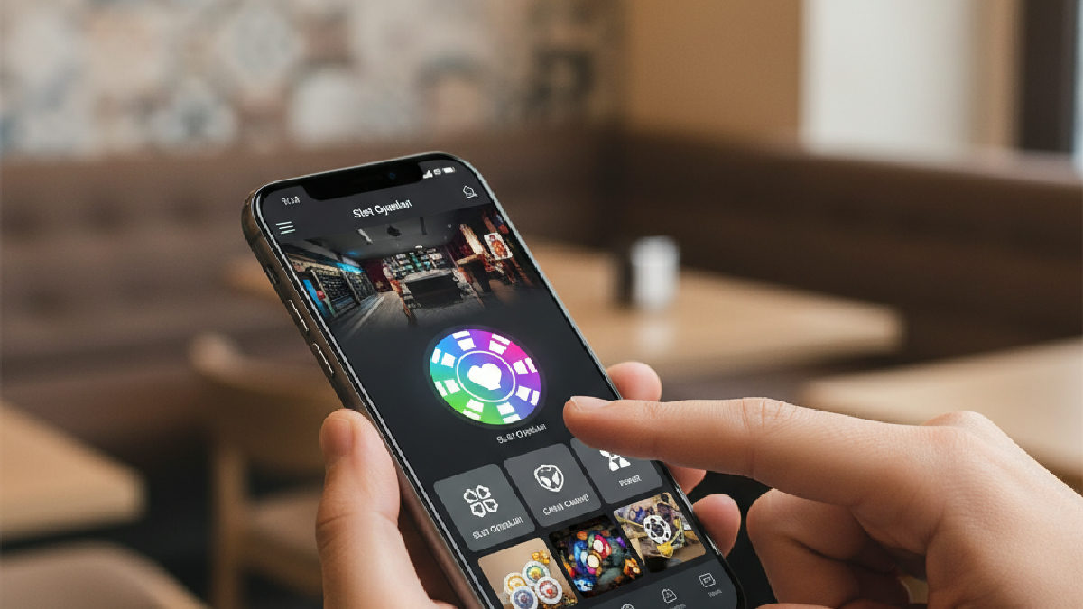 Mobil uygulama üzerinden casino resmi sitesi erişimi ve hızlı oyun imkanları.